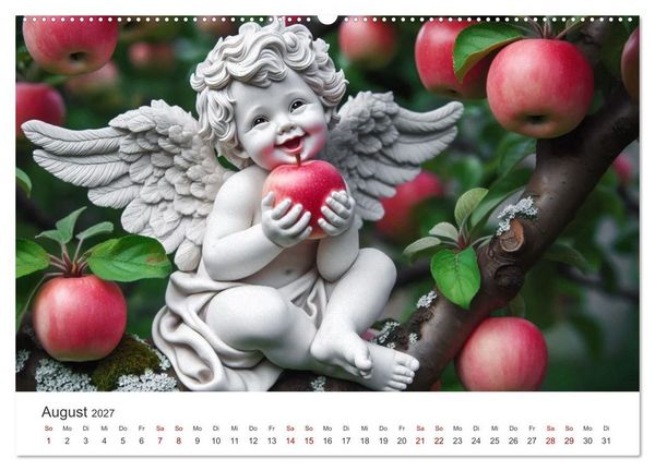 Produktbild: Niedliche Putten (Wandkalender 2027 DIN A2 quer), CALVENDO Monatskalender
