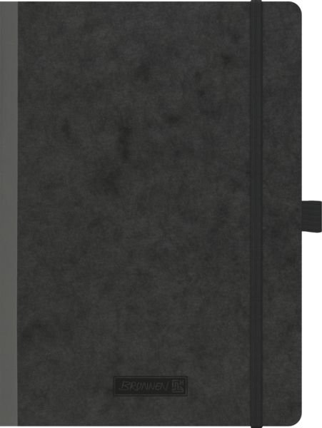 Produktbild: Brunnen Kladde A5 lin 96Bl 90g Premium sw G