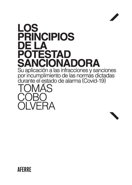 Produktbild: Los principios de la potestad sancionadora