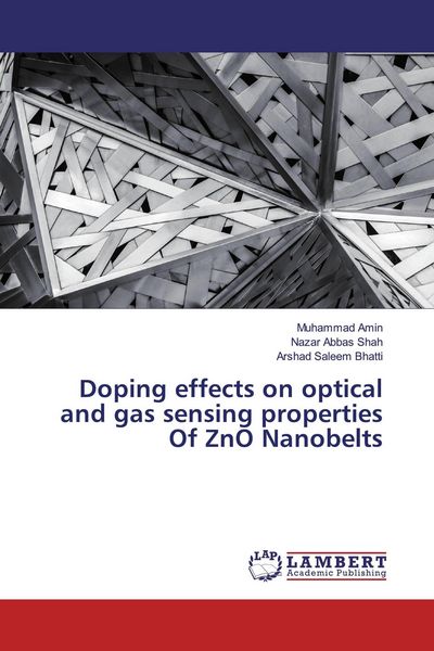 Produktbild: Doping effects on optical and gas sensing properties Of ZnO Nanobelts