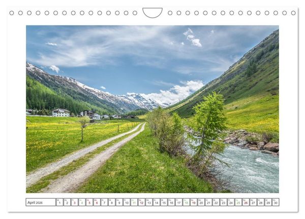 Produktbild: Sommer in den Bergen (Wandkalender 2026 DIN A4 quer), CALVENDO Monatskalender