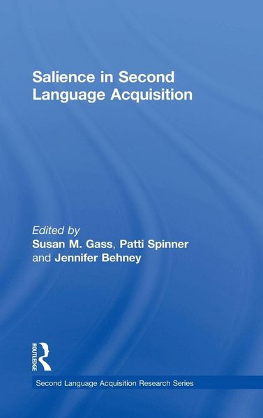 Produktbild: Salience in Second Language Acquisition
