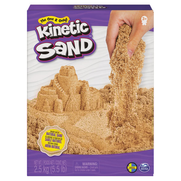 KNS Kinetic Sand - Braun (2,5 kg)