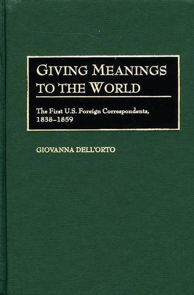 Produktbild: Giving Meanings to the World