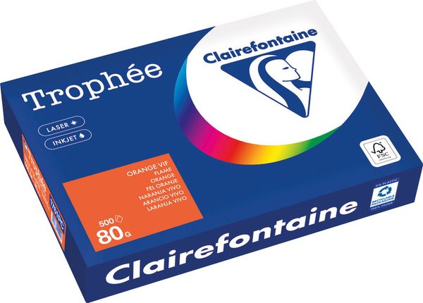 Produktbild: Kopierpapier A4 80g orange