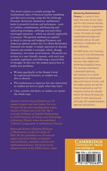 Produktbild: Discrete Models of Financial Markets