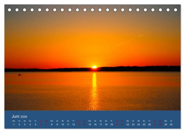 Produktbild: Auf dem Shannon - Mit dem Boot durch Irland (Tischkalender 2026 DIN A5 quer), CALVENDO Monatskalender