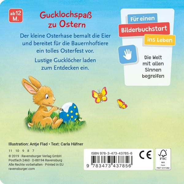 Mein Gucklochbuch - Frohe Ostern