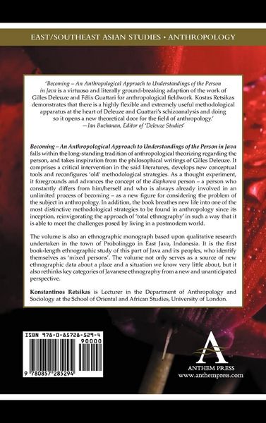 Produktbild: Becoming - An Anthropological Approach to Understandings of the Person in Java