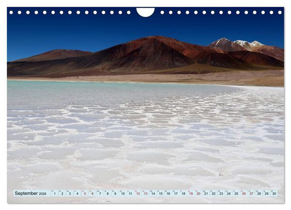 Produktbild: ATACAMA Wunder der Natur (Wandkalender 2026 DIN A4 quer), CALVENDO Monatskalender
