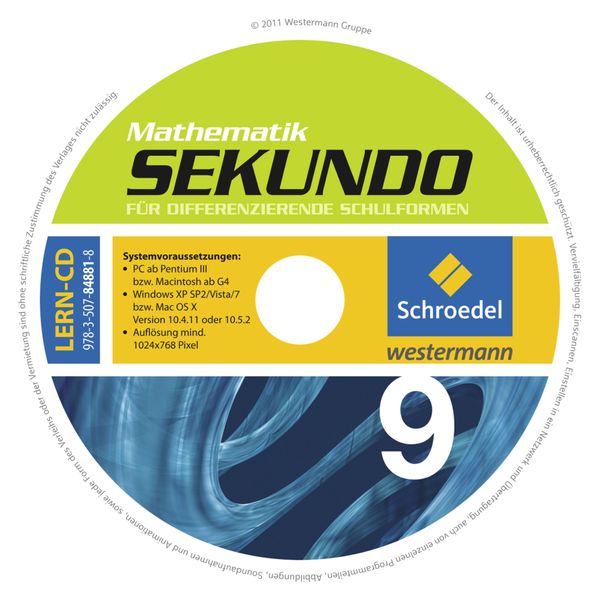 Sekundo Mathematik für differenzierende Schulformen Ausgabe 2009  - Onlineshop Thalia