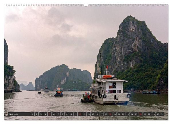 Produktbild: Vietnam - Zwischen Mekong und Halong Bucht (Wandkalender 2026 DIN A2 quer), CALVENDO Monatskalender