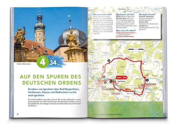Produktbild: BVA Die 25 sch&ouml;nsten E-Bike Touren in Franken