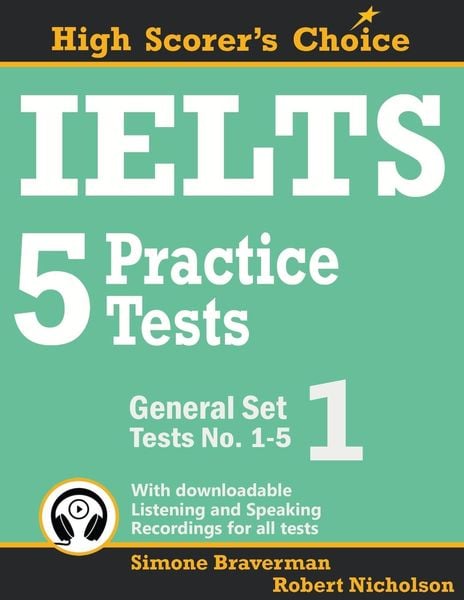 IELTS 5 Practice Tests, General Set 1