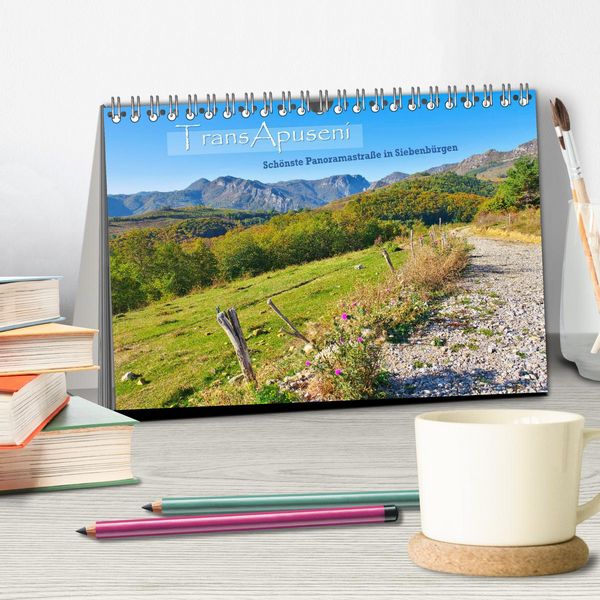 Produktbild: TransApuseni - Sch&ouml;nste Panoramastra&szlig;e in Siebenb&uuml;rgen (Tischkalender 2026 DIN A5 quer), CALVENDO Monatskalender