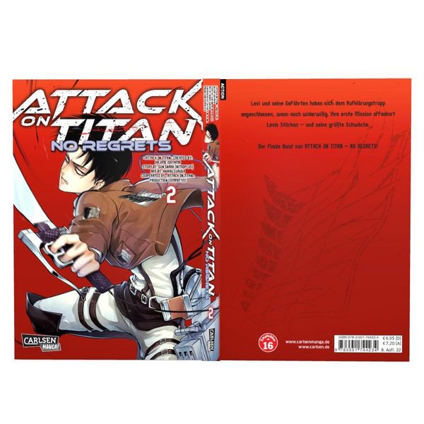 Produktbild: Attack on Titan - No Regrets 2