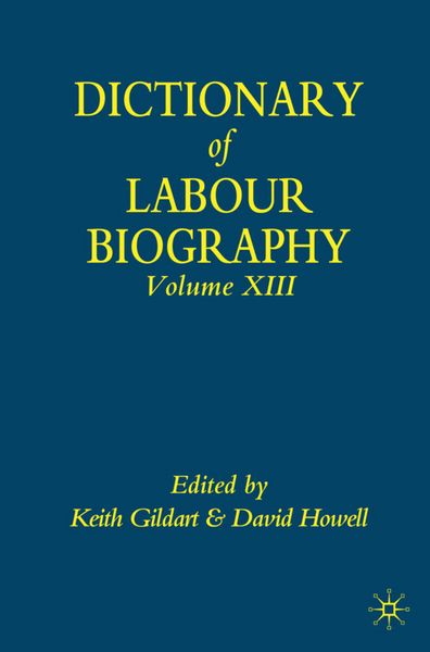 Produktbild: Dictionary of Labour Biography