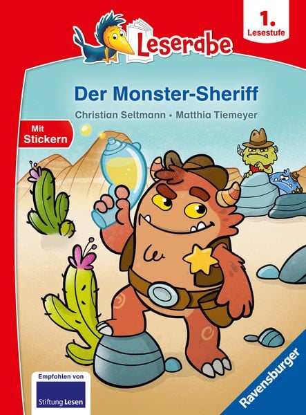 Produktbild: Leserabe 1. Lesestufe - Der Monster-Sheriff