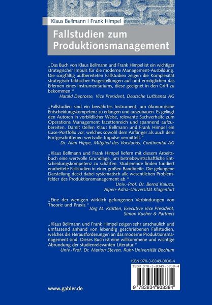 Produktbild: Fallstudien zum Produktionsmanagement