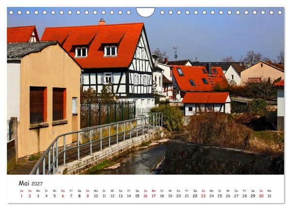 Produktbild: Facettenreiches Dreieich (Wandkalender 2027 DIN A4 quer), CALVENDO Monatskalender