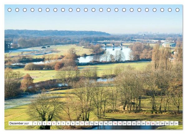 Produktbild: Ruhrtal mit Lennetal - Radland Deutschland (Tischkalender 2027 DIN A5 quer), CALVENDO Monatskalender