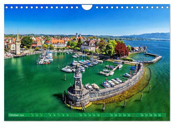 Produktbild: Lindau - Juwel am Bodensee (Wandkalender 2026 DIN A4 quer), CALVENDO Monatskalender