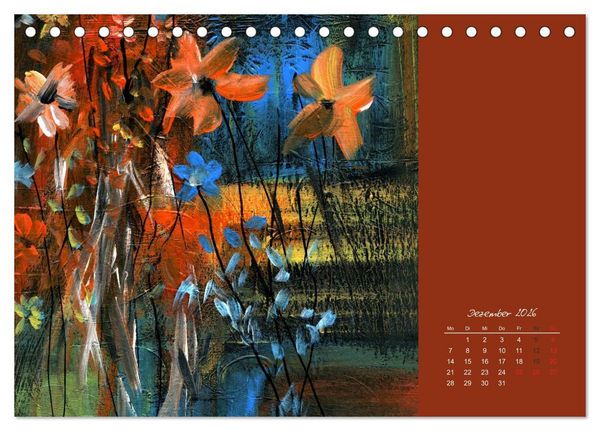 Produktbild: Blumenduft (Tischkalender 2026 DIN A5 quer), CALVENDO Monatskalender