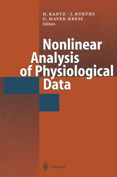 Produktbild: Nonlinear Analysis of Physiological Data