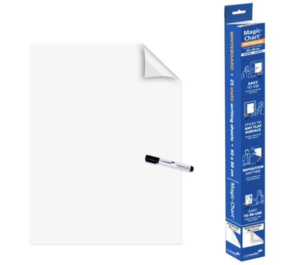 Legamaster Whiteboard-Folien Magic-Chart (B x H) 600mm x 800mm Weiß