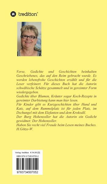 Produktbild: Verse, Gedichte und Geschichten