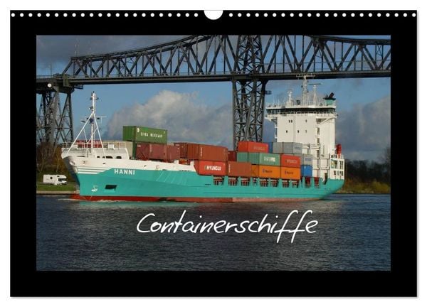 Produktbild: Containerschiffe (Wandkalender 2026 DIN A3 quer), CALVENDO Monatskalender