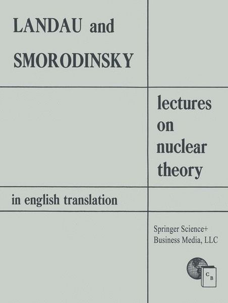Produktbild: Lectures on Nuclear Theory