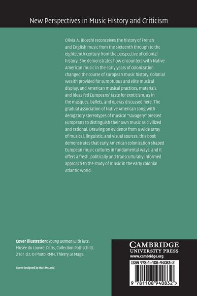 Produktbild: Native American Song at the Frontiers of Early Modern Music