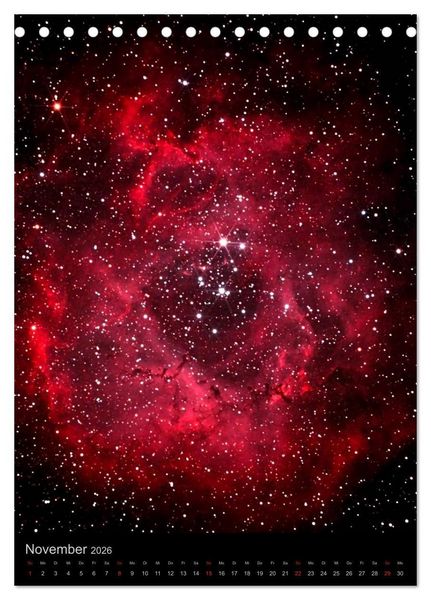 Produktbild: Sch&ouml;nheit des Universums (Tischkalender 2026 DIN A5 hoch), CALVENDO Monatskalender