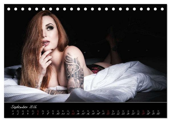 Produktbild: PinUp-Kalender 2026 (Tischkalender 2026 DIN A5 quer), CALVENDO Monatskalender