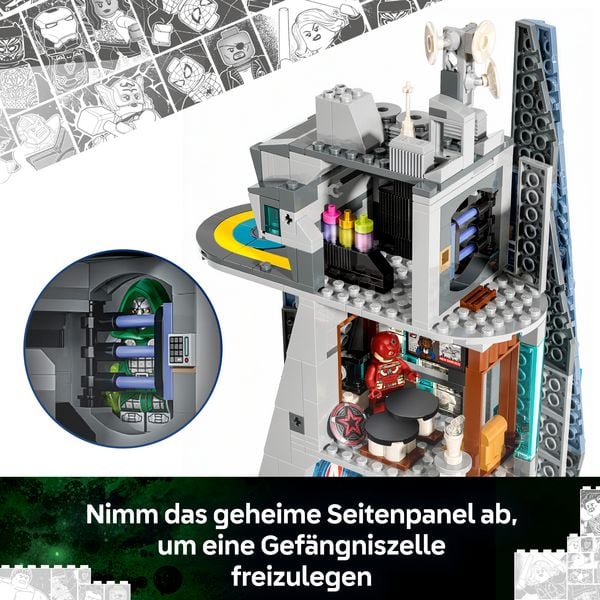 Produktbild: LEGO ǀ Marvel Avengers: Doomsday Neuer Avengers Tower Modellbausatz 76352