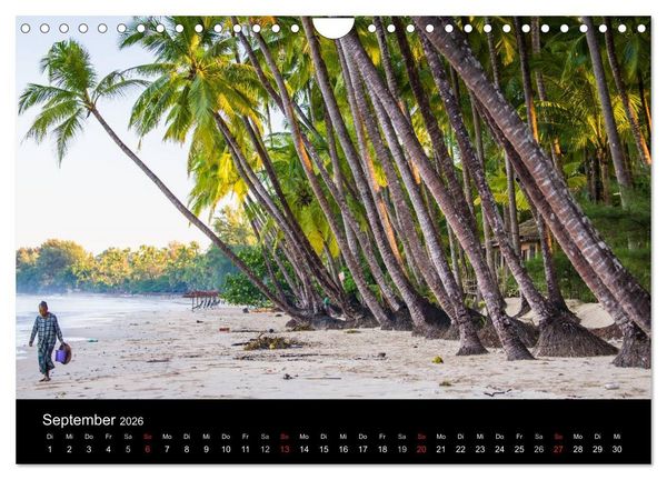 Produktbild: Myanmar - Eindr&uuml;cke (Wandkalender 2026 DIN A4 quer), CALVENDO Monatskalender