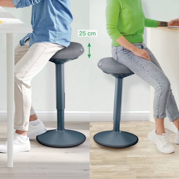 Produktbild: Leitz Stehhilfe Dunkelgrau 65450089