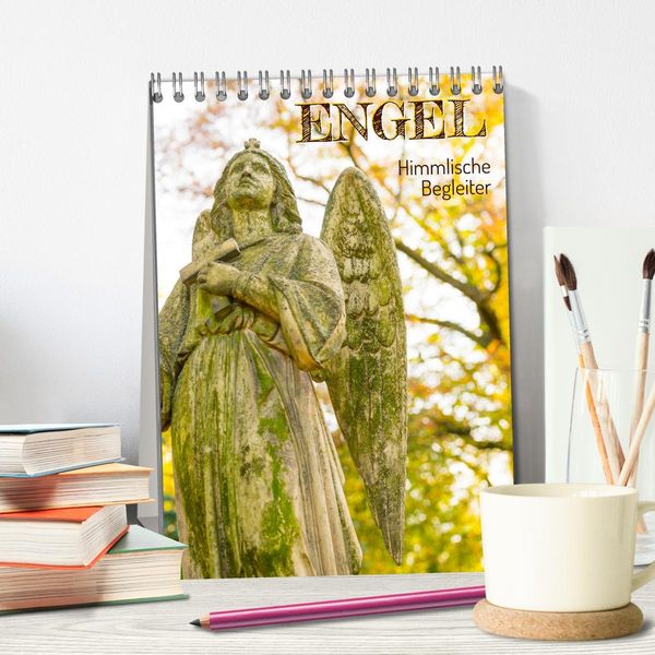 Produktbild: Engel - Himmlische Begleiter (Tischkalender 2026 DIN A5 hoch), CALVENDO Monatskalender
