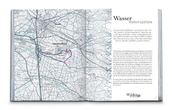 Produktbild: Wilder Places - 30 Streifz&uuml;ge & Wandertouren - Bayerns wilde Gew&auml;sser