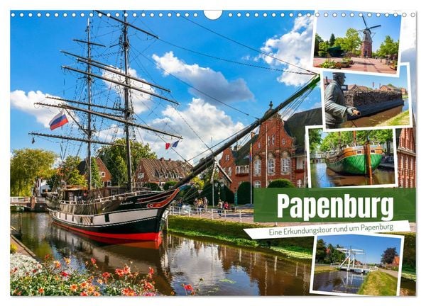 Produktbild: Rund um Papenburg (Wandkalender 2026 DIN A3 quer), CALVENDO Monatskalender