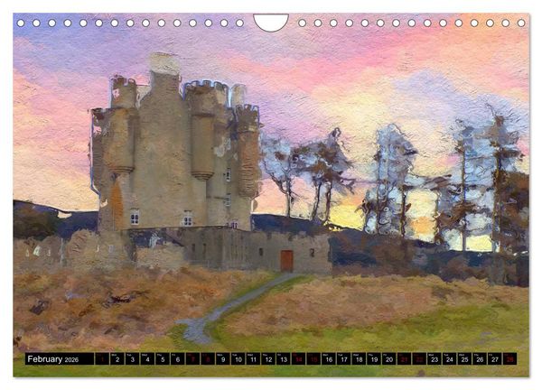 Produktbild: Castles of Scotland (Wall Calendar 2026 DIN A4 landscape), CALVENDO 12 Month Wall Calendar