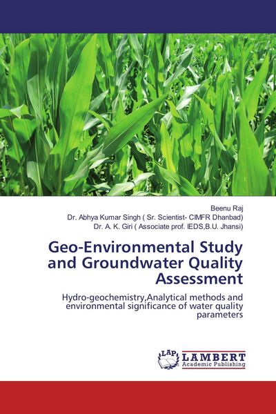 Produktbild: Geo-Environmental Study and Groundwater Quality Assessment