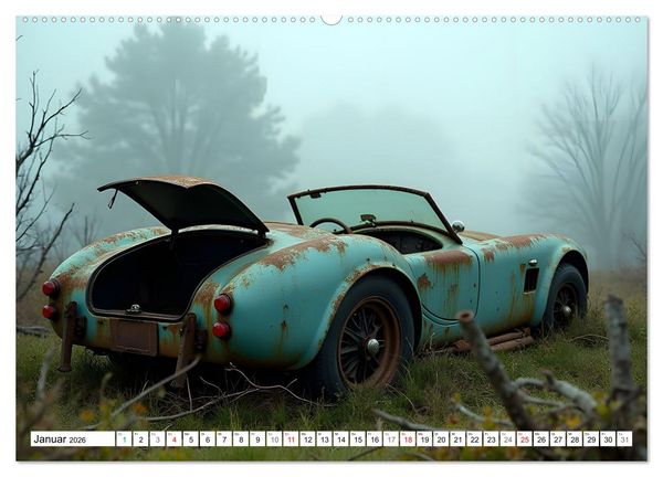 Produktbild: Vergessene Legenden (hochwertiger Premium Wandkalender 2026 DIN A2 quer), Kunstdruck in Hochglanz