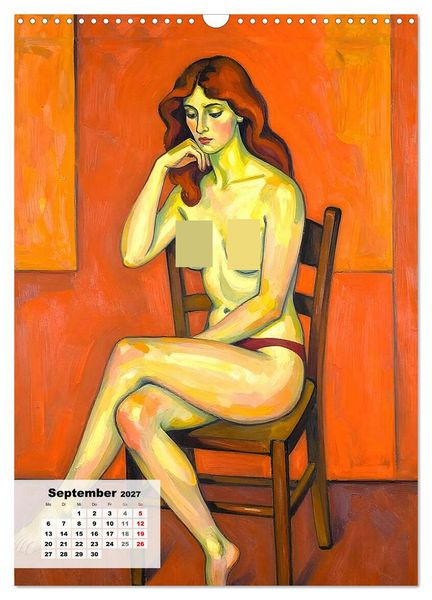 Produktbild: Entbl&ouml;&szlig;te Epochen &ndash; Expressionismus (Wandkalender 2027 DIN A3 hoch), CALVENDO Monatskalender