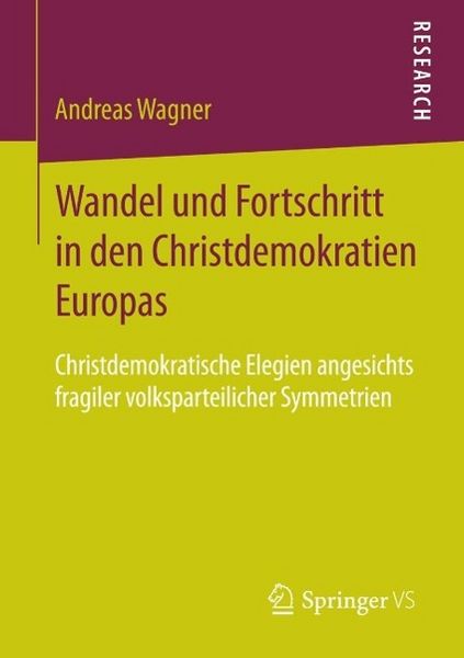 Produktbild: Wandel und Fortschritt in den Christdemokratien Europas