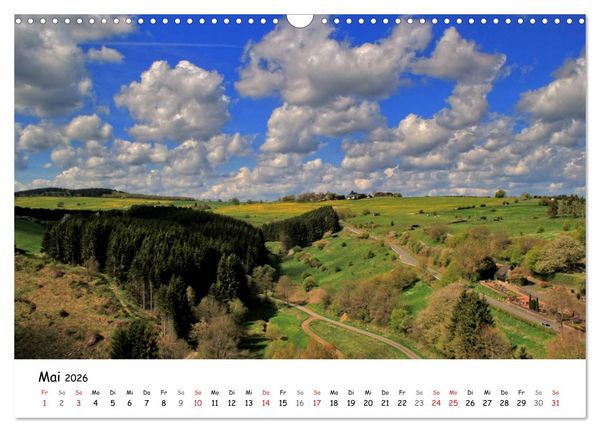 Produktbild: Die sch&ouml;nsten Orte der Eifel - Reifferscheid (Wandkalender 2026 DIN A3 quer), CALVENDO Monatskalender