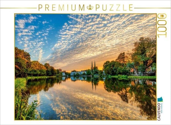 CALVENDO Puzzle Wenn der Himmel das Wasser berührt | 1000 Teile Lege-Größe 64 × 48 cm Foto-Puzzle für glückliche Stunden
