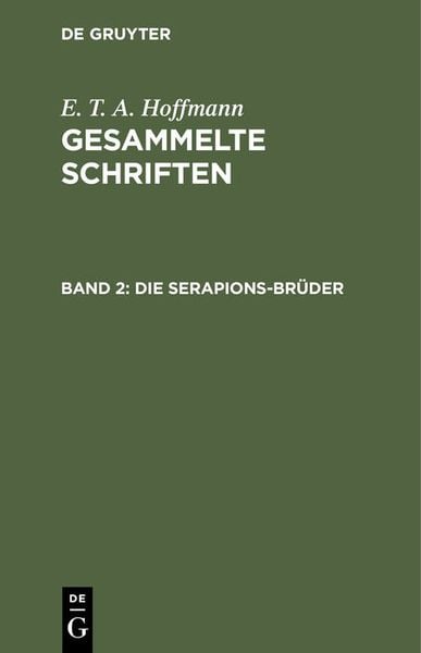 Produktbild: Die Serapions-Br&uuml;der