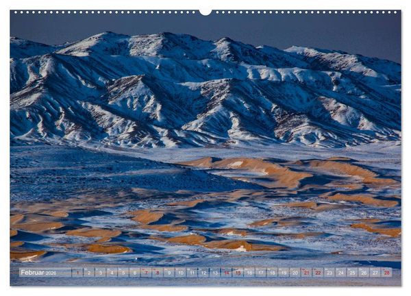 Produktbild: Mongolei - imposantes Land (hochwertiger Premium Wandkalender 2026 DIN A2 quer), Kunstdruck in Hochglanz